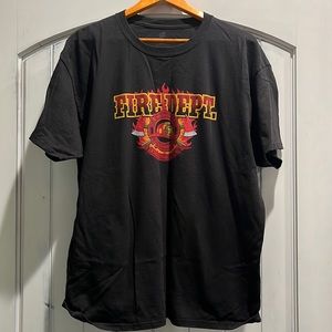 Fire Department Eskimo Joes size XL shirt